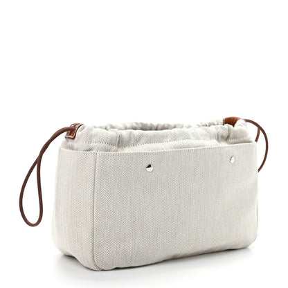 Hermes Canvas Barenia Fourbi 25 MM Pouch Naturel Fauve 3 of 9