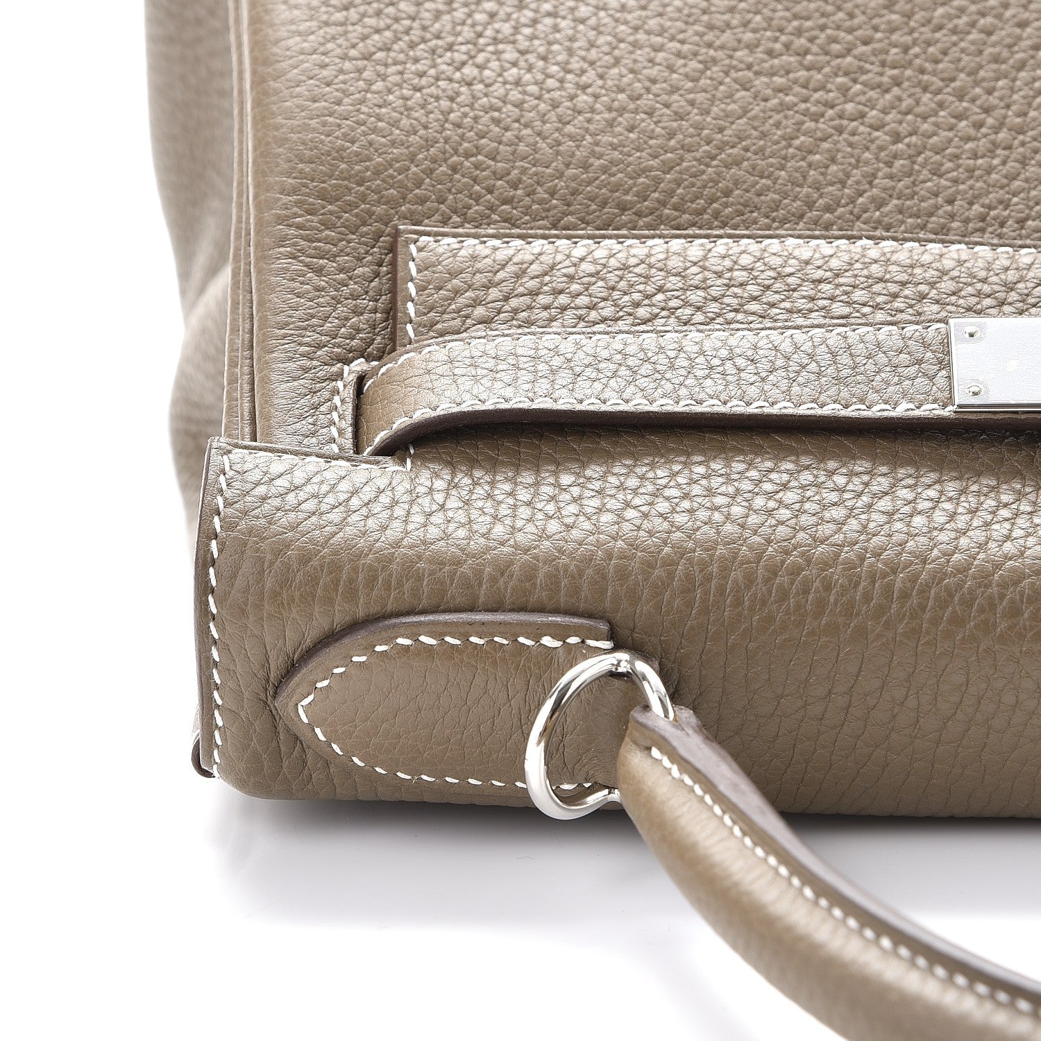 Hermes Togo Kelly Retourne 28 Etoupe 33 of 38