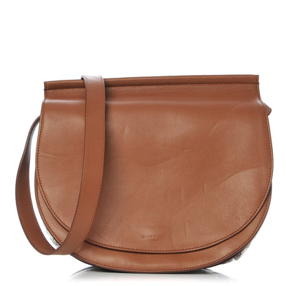 Givenchy Calfskin Infinity Saddle Bag Cognac 1 of 8