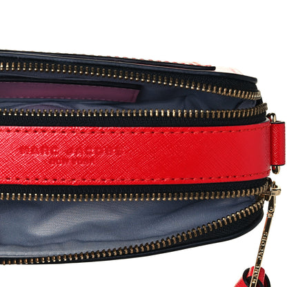 Marc Jacobs Saffiano Small Snapshot Camera Bag Tart Pink Multicolor 5 of 10