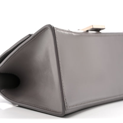 Balenciaga Shiny Box Calfskin Small Hourglass Top Handle Bag Dark Grey 8 of 12