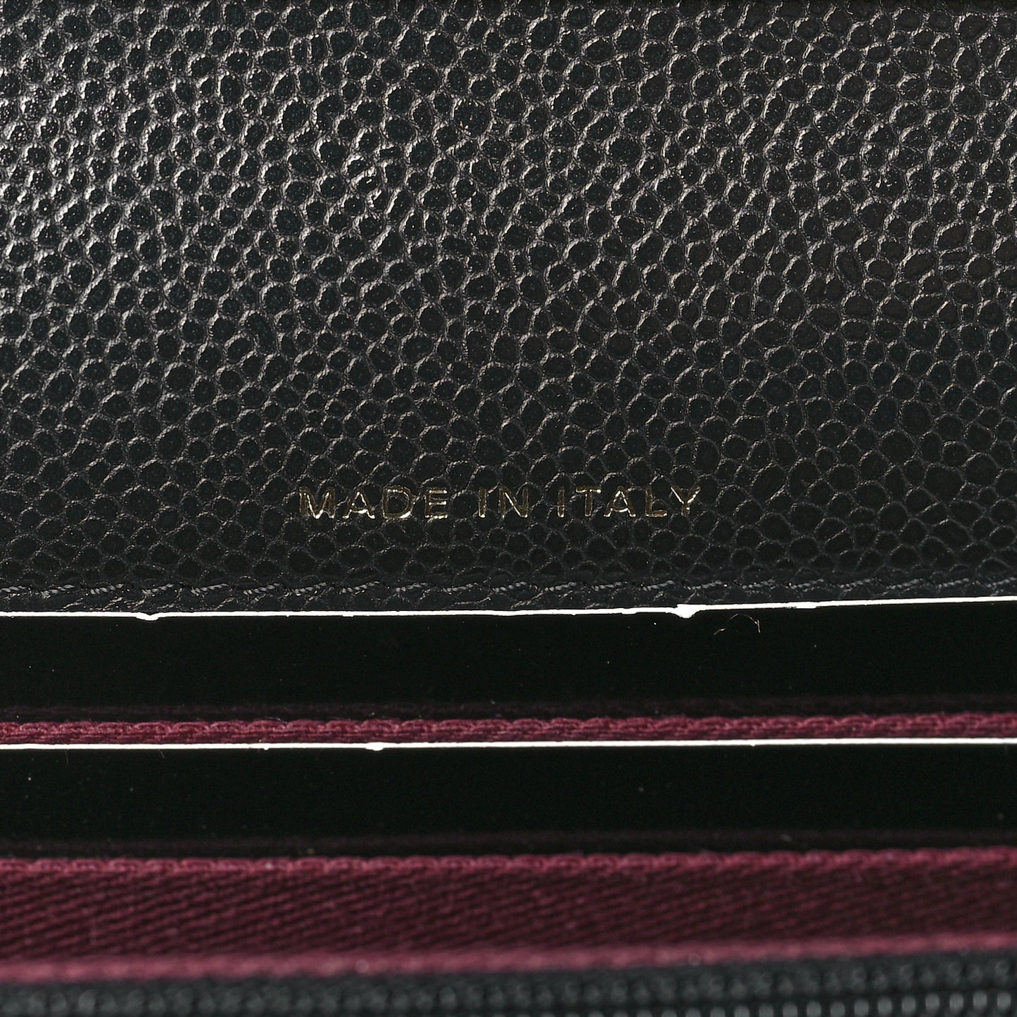 Caviar Quilted Business Affinity Clutch With Chain Black