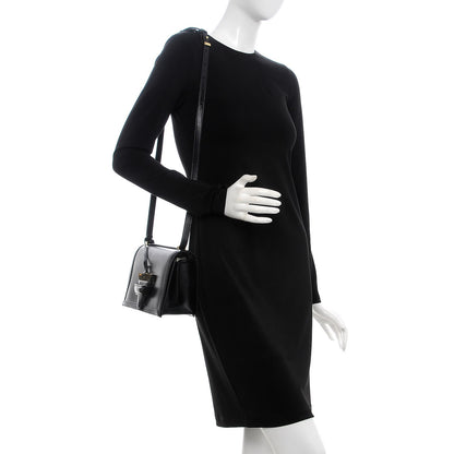 Loewe Calfskin Medium Barcelona Shoulder Bag Black 3 of 9