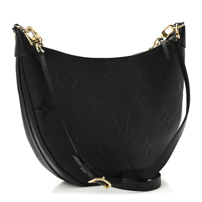 Louis Vuitton Empreinte Monogram Giant Loop Hobo Black 3 of 9