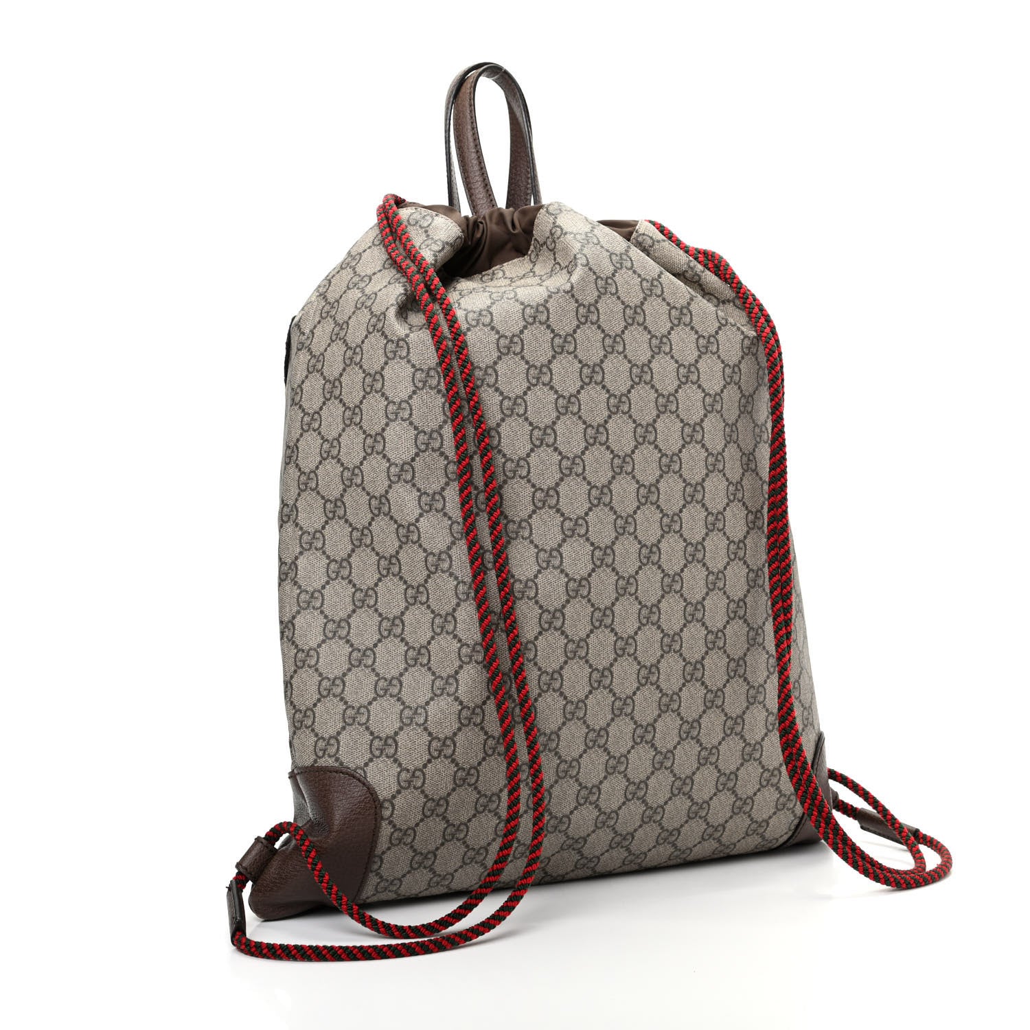 Gucci Soft GG Supreme Monogram Courrier Drawstring Backpack 3 of 9