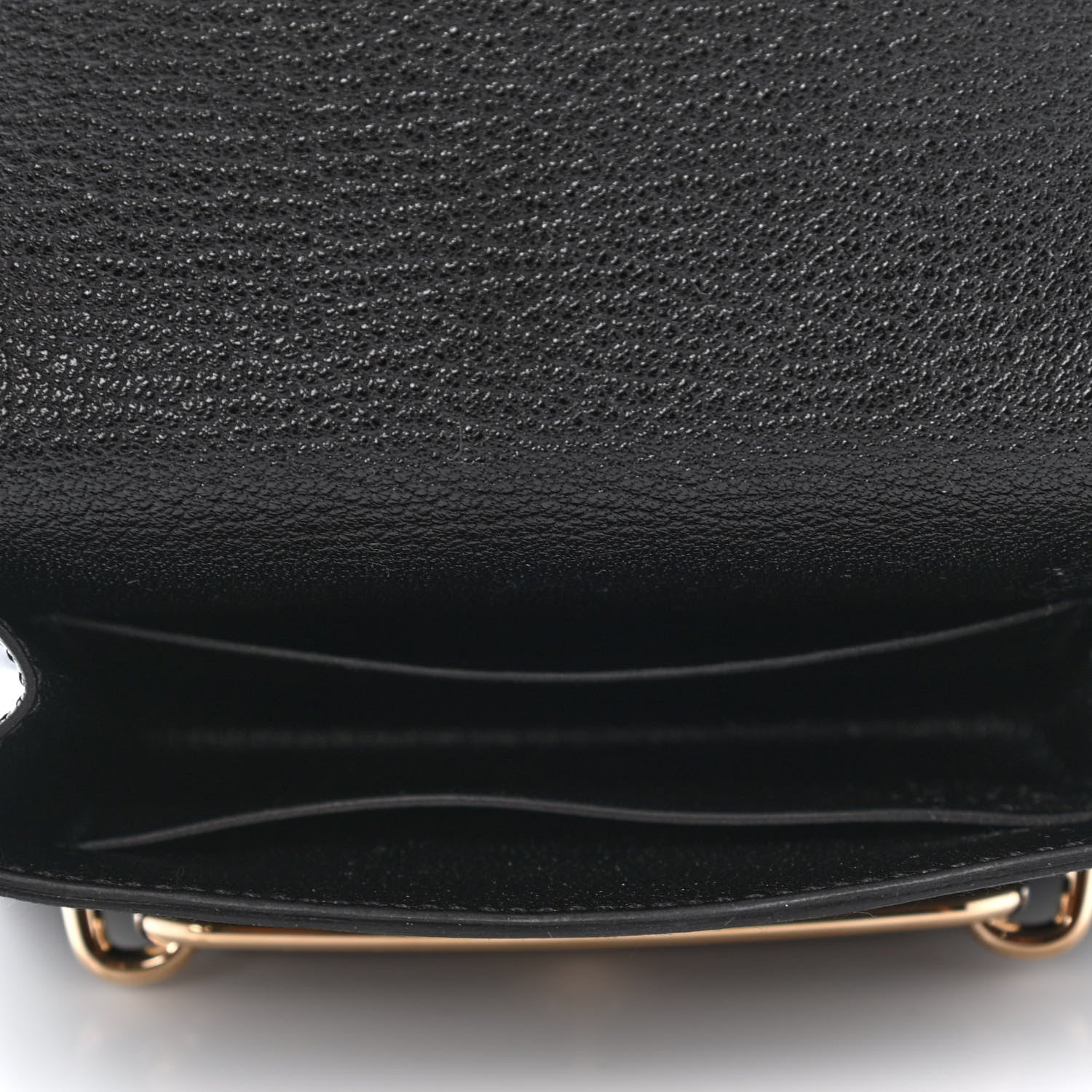Hermes Chevre Mysore Roulis Slim Wallet Black 4 of 4