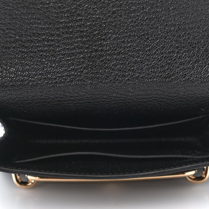 Hermes Chevre Mysore Roulis Slim Wallet Black 4 of 4