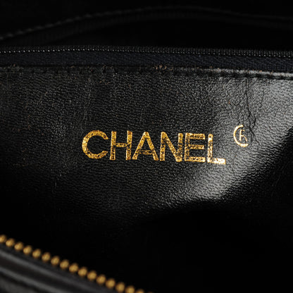 Chanel Lambskin Quilted Tassel Camera Case Black 8 of 10