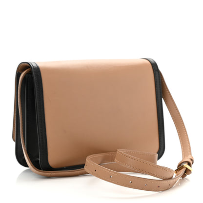 Burberry Calfskin Small TB Envelope Clutch Bag Malt Brown 3 of 9