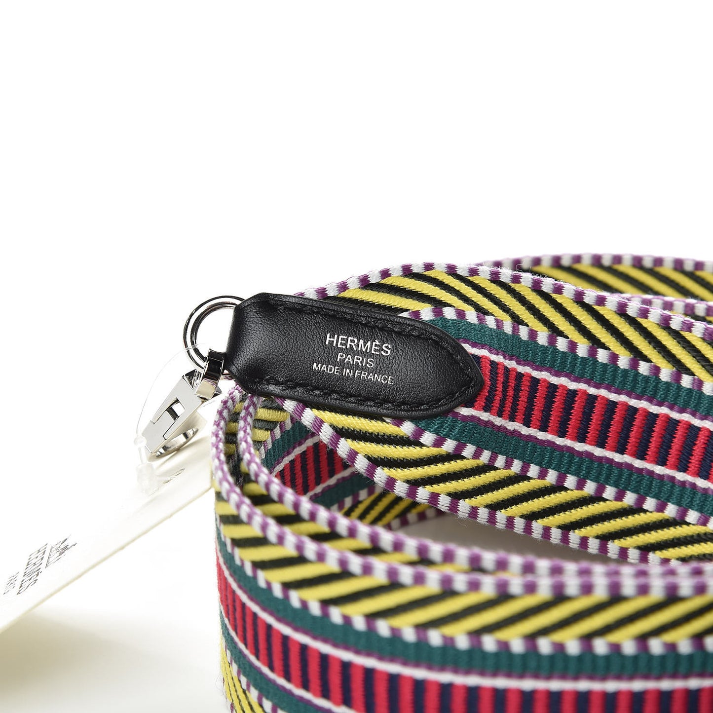 Toile Swift 50mm Sangle Cavale Shoulder Strap Multicolor Black