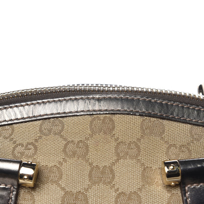 Gucci Monogram Pop Bamboo Top Handle Tote Pewter 13 of 17