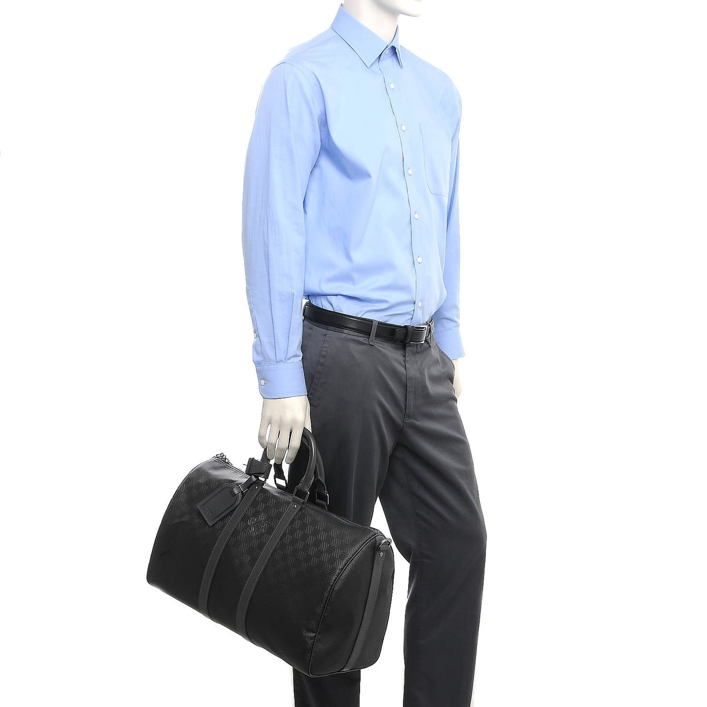 Damier Carbone Keepall Bandouliere 45