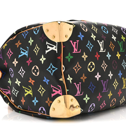 Louis Vuitton Monogram Multicolor Speedy 30 Black 9 of 10