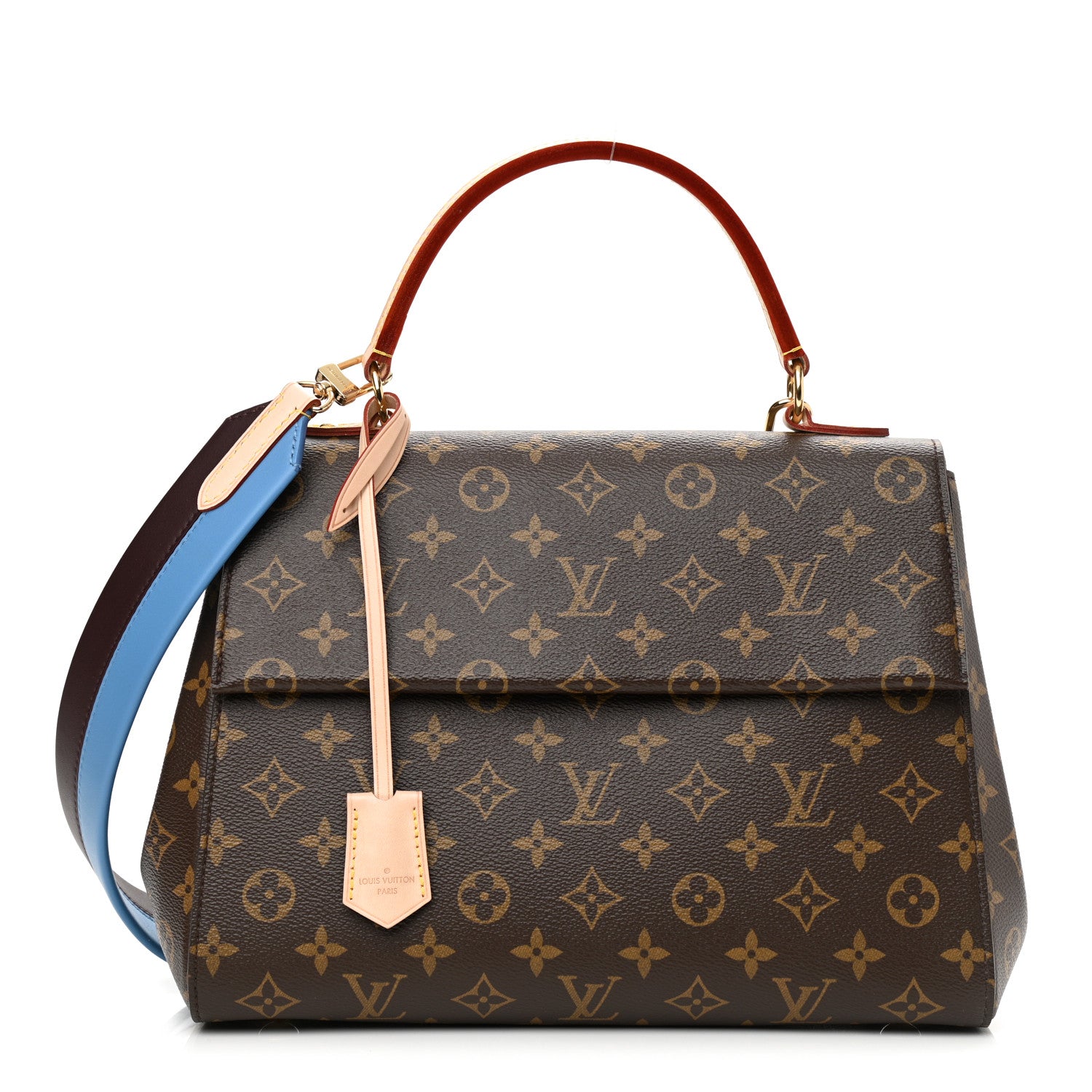 Louis Vuitton Monogram Cluny MM Blue Glacial 1 of 8