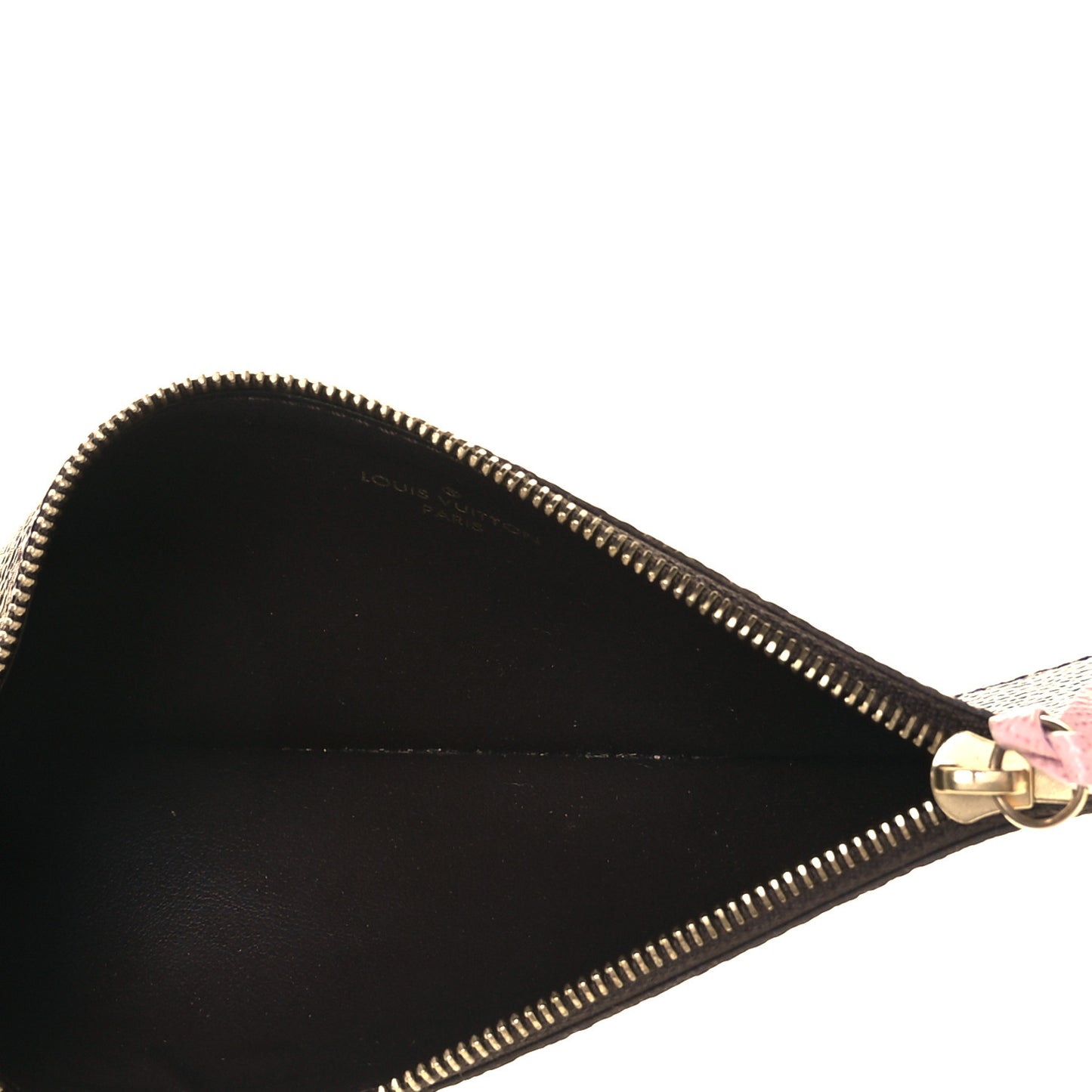 Monogram Josephine Wallet Zippered Insert Rose Ballerine