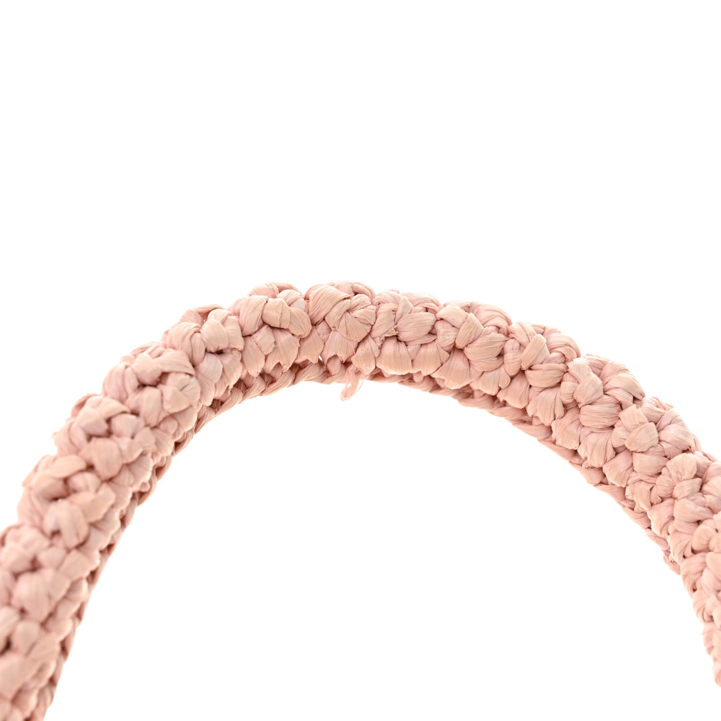 Crochet Calfskin S Narrow Arcadie Alabaster Pink