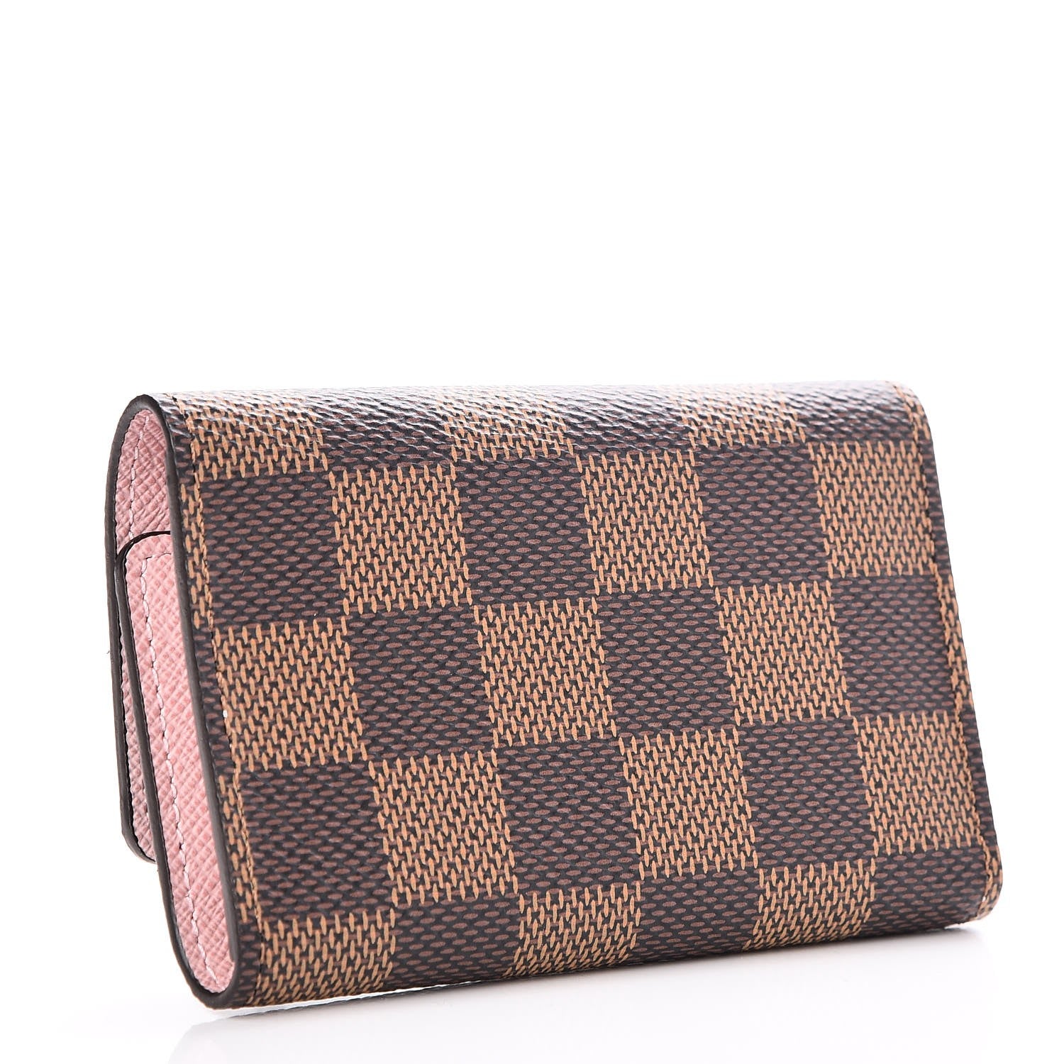 Louis Vuitton Damier Ebene Multicles 6 Key Holder Rose Ballerine 3 of 9