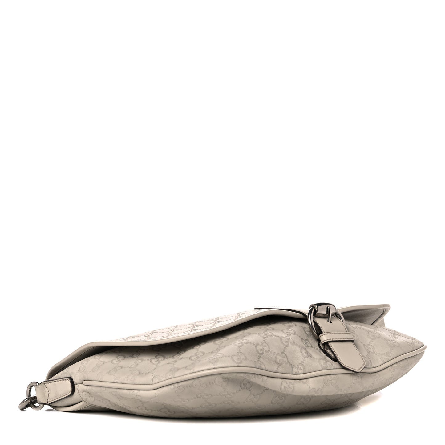 Guccissima Flap Messenger Bag Ivory