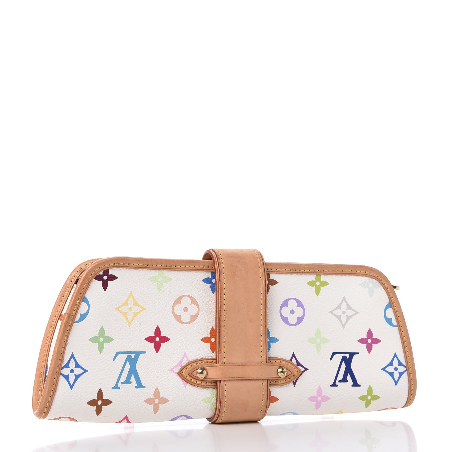 Louis Vuitton Monogram Multicolor Shirley White 3 of 12