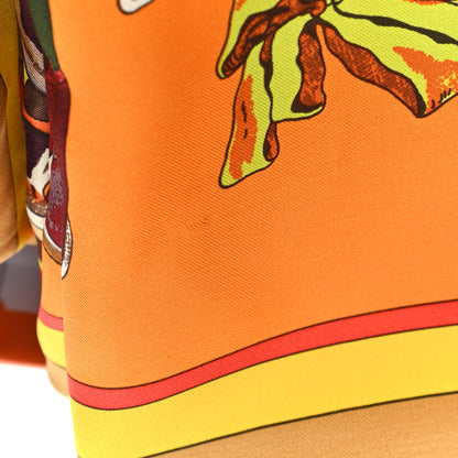 Hermes Silk Kachinas Scarf 140 9 of 10