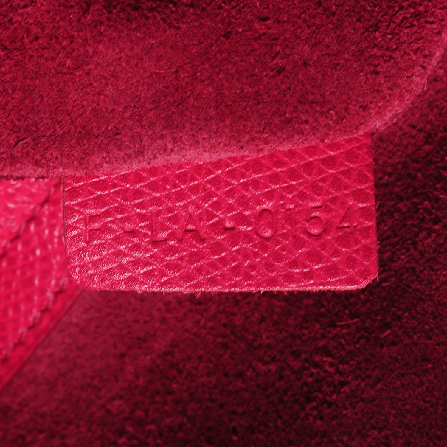 Celine Grained Calfskin Medium Phantom Luggage Fuchsia 7 of 8
