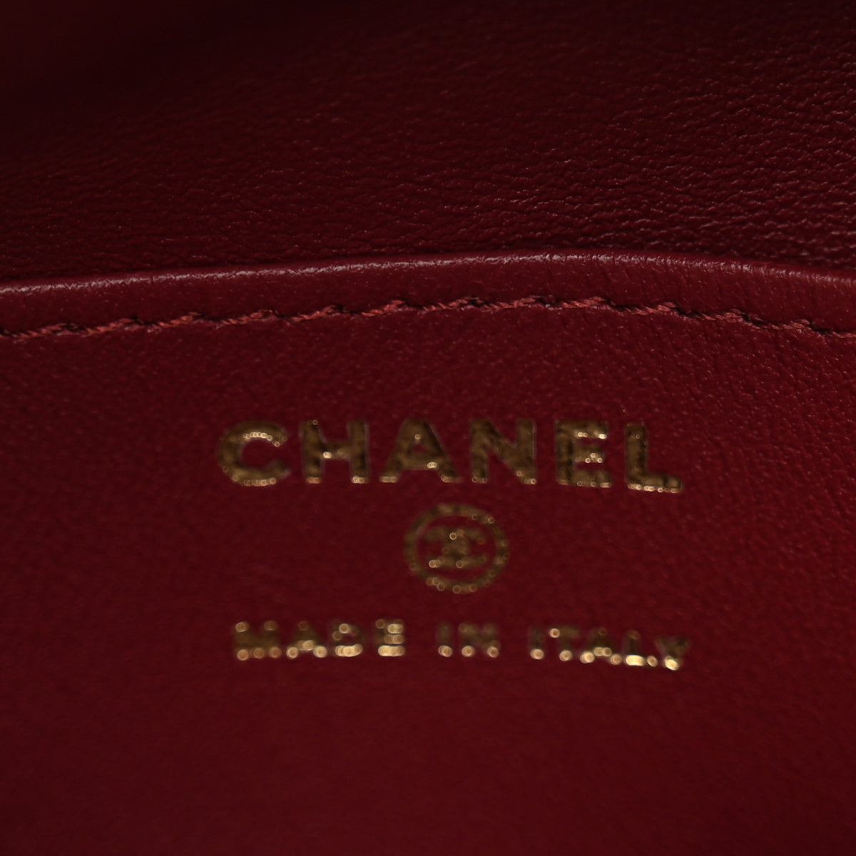 Chanel Lambskin Quilted Clutch With Chain Black 7 of 10