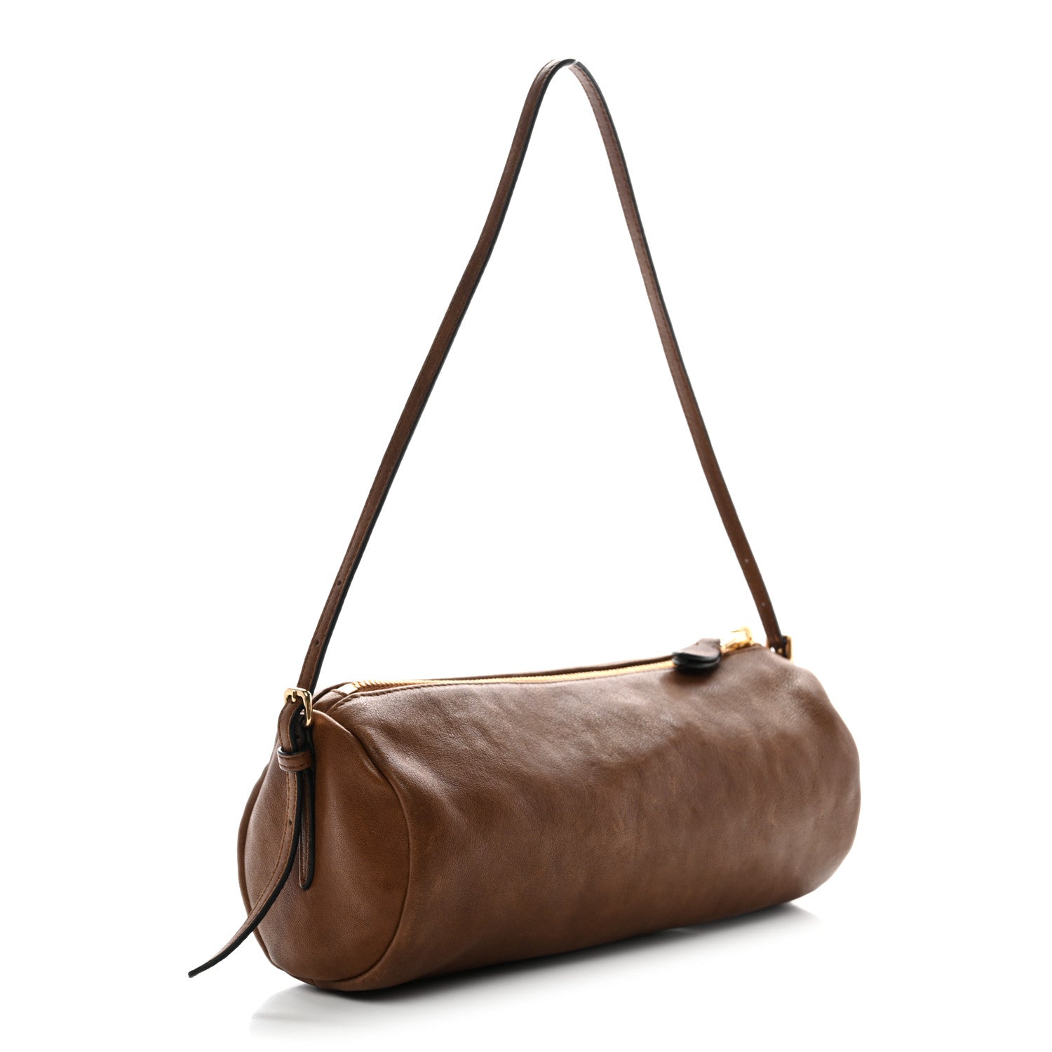 Miu Miu Nappa Aviator Mini Pouch Oak 1815145 – FASHIONPHILE