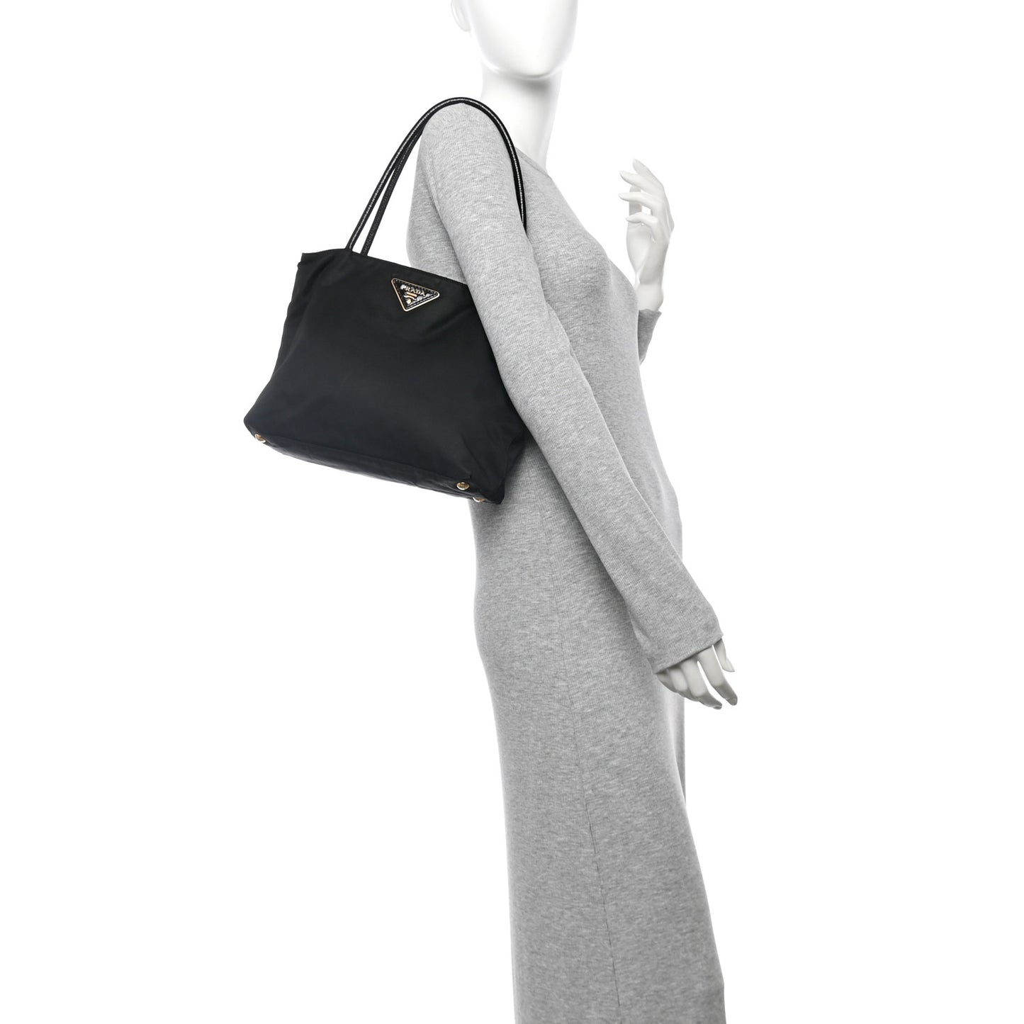 Tessuto Nylon Tote Black