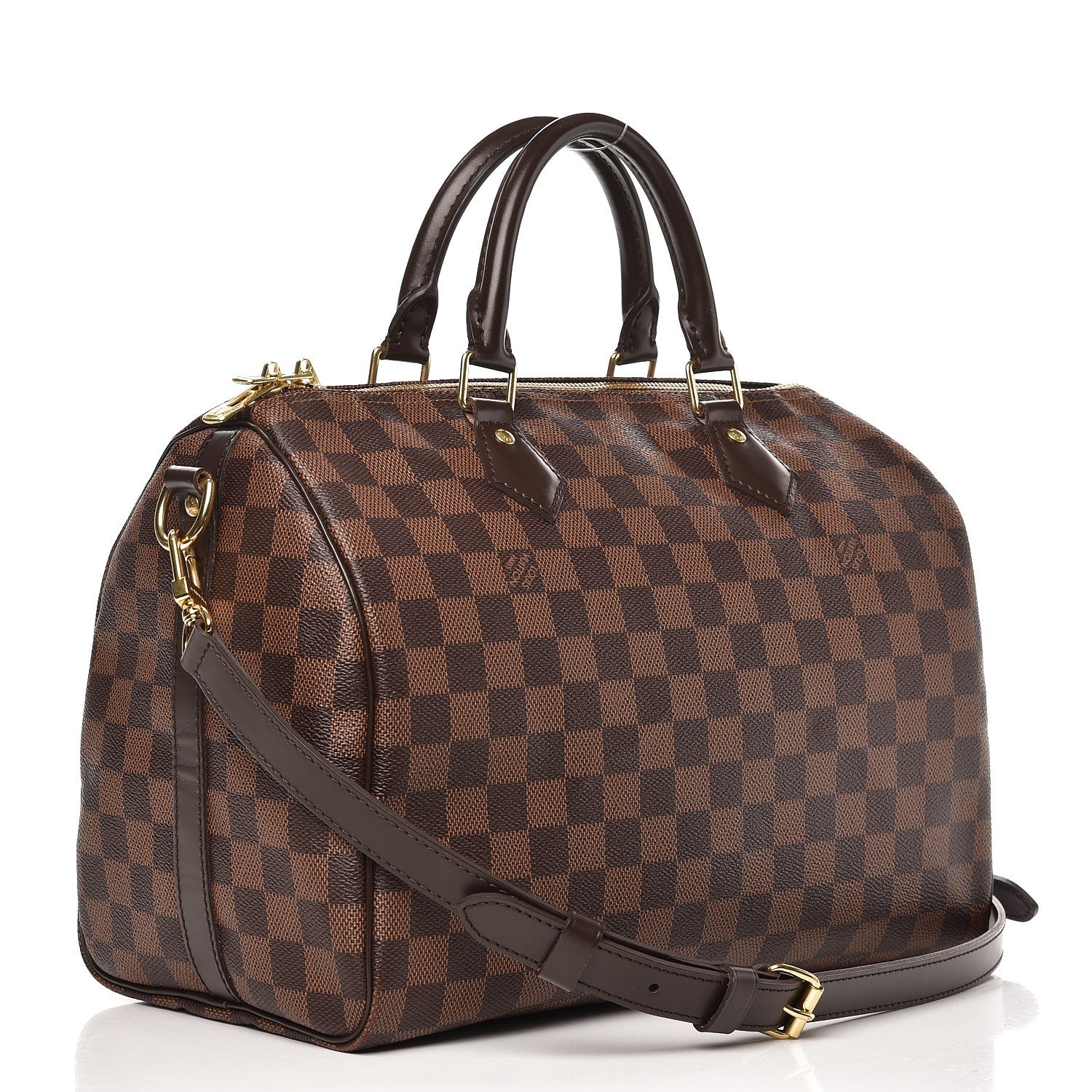 Louis Vuitton Damier Ebene Speedy Bandouliere 30 3 of 12