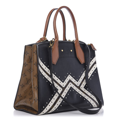 Louis Vuitton Reverse Monogram Brogue City Steamer MM Bag 3 of 11