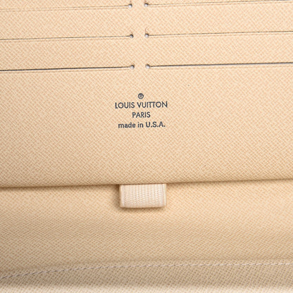 Louis Vuitton Damier Azur Zippy Organizer Wallet 9 of 10