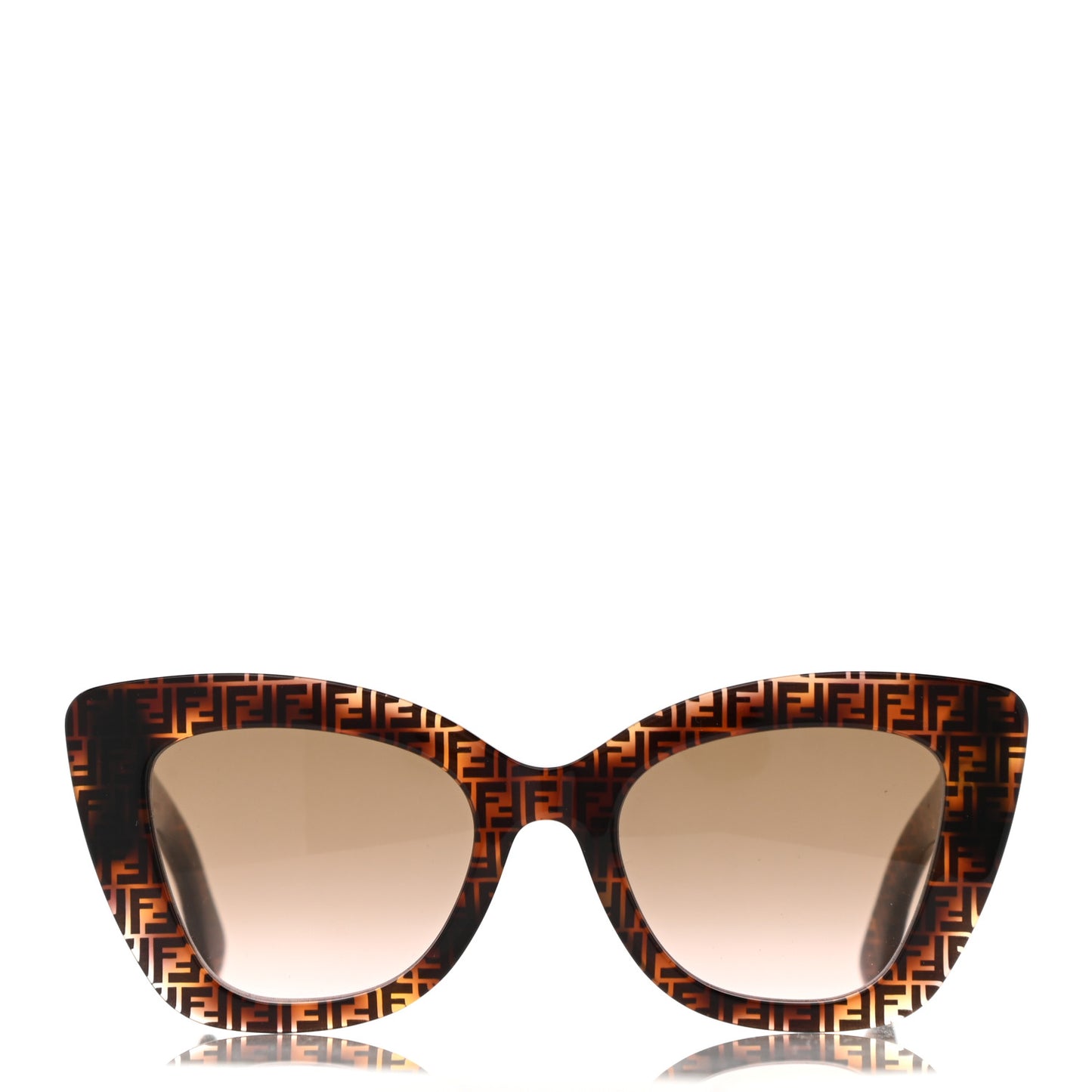 Acetate F is Fendi FF 51mm Cat Eye Sunglasses 0327/S Tortoise Camouflage