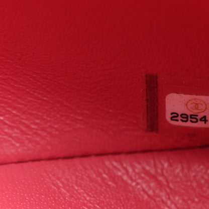 Chanel Lambskin Quilted Mini Rectangular Flap Pink 7 of 10