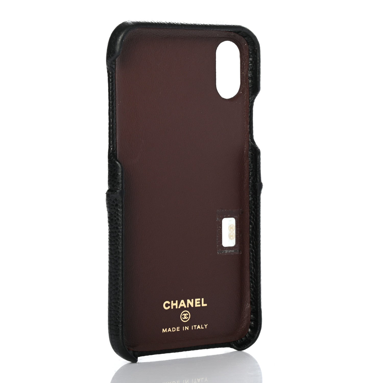 Chanel Caviar Quilted iPhone X Coco Tech Case Black 3 of 8