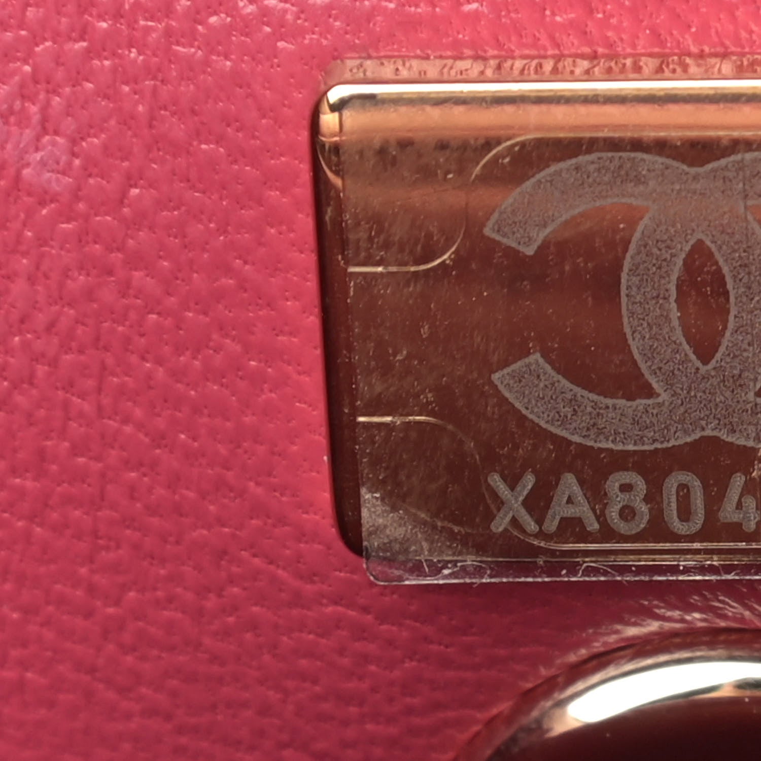 Chanel Caviar Quilted Mini Coco Handle Flap Dark Pink 6 of 9