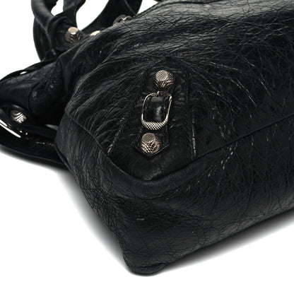 Balenciaga Agneau Giant 12 Silver Hardware Town Black 8 of 9