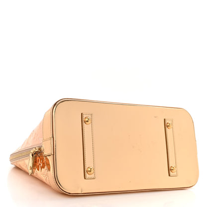Louis Vuitton Monogram Miroir Alma MM Gold 4 of 16