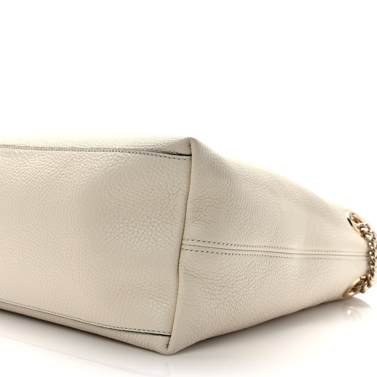 Cellarius Calfskin Medium Soho Chain Shoulder Bag Ivoire