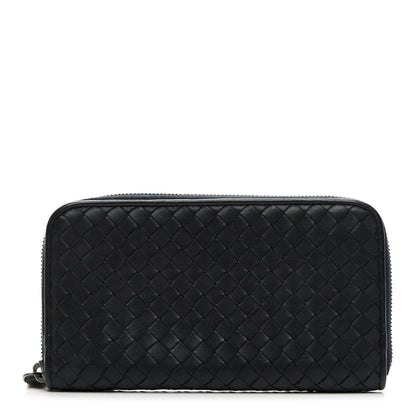 Bottega Veneta Nappa Intrecciato Zip Around Wallet Black 16 of 16