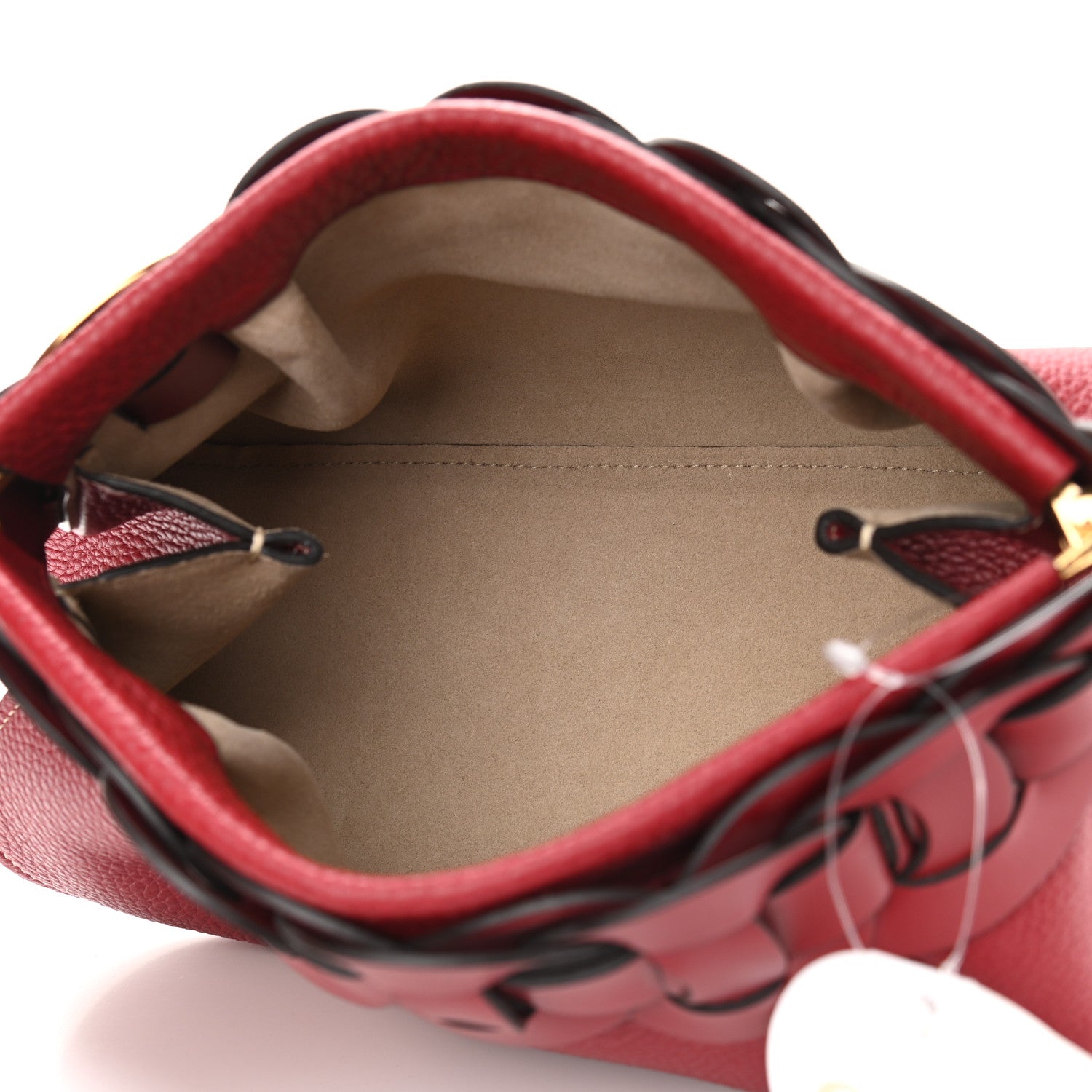 Chloe Grained Calfskin Darryl Clutch Red 5 of 9