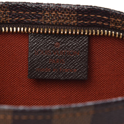 Louis Vuitton Damier Ebene Trousse Make Up Bag Pochette 7 of 12