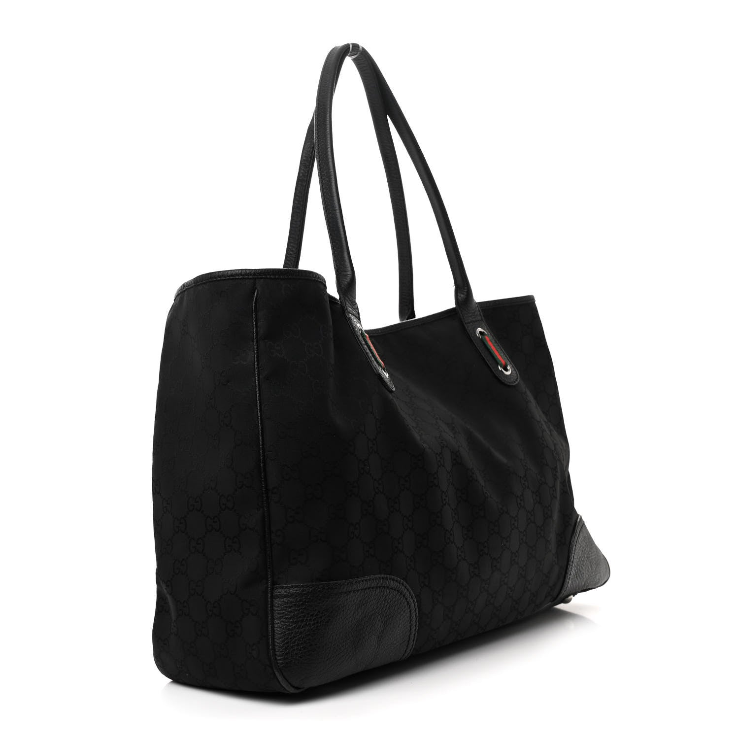 Gucci Monogram Large Princy Tote Black 3 of 14