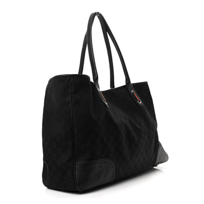 Gucci Monogram Large Princy Tote Black 3 of 14