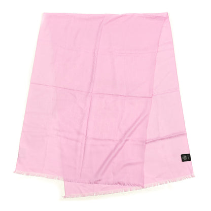 Gucci Wool Silk GG Monogram GGNat Plus Scarf Rose 1 of 3