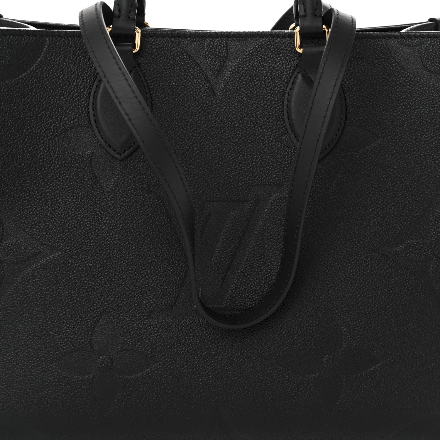 Louis Vuitton Empreinte Monogram Giant OnTheGo MM Black 7 of 10