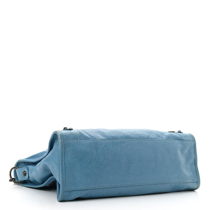 Balenciaga Agneau Classic Hardware City Aquamarine 3 of 10