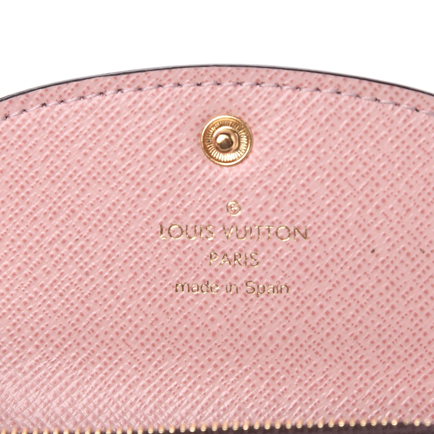Louis Vuitton Monogram Rosalie Coin Purse Rose Ballerine 6 of 9