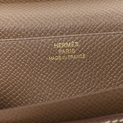 Hermes Epsom Bearn Gusset Wallet Etoupe 6 of 7