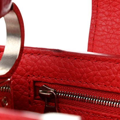 Louis Vuitton Taurillon Capucines PM Rubis 14 of 15