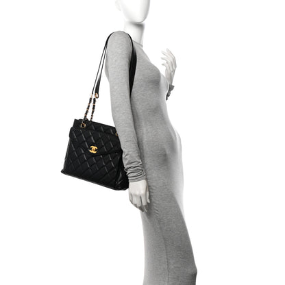 Chanel Caviar Quilted Flap Shoulder Bag Black 2 of 13
